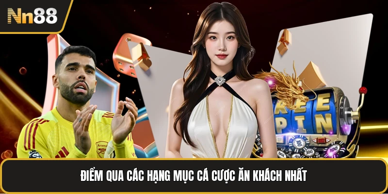 Điểm qua các hạng mục cá cược ăn khách nhất