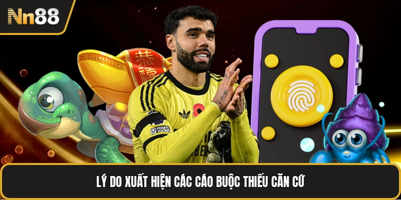 Lý do xuất hiện các cáo buộc thiếu căn cứ